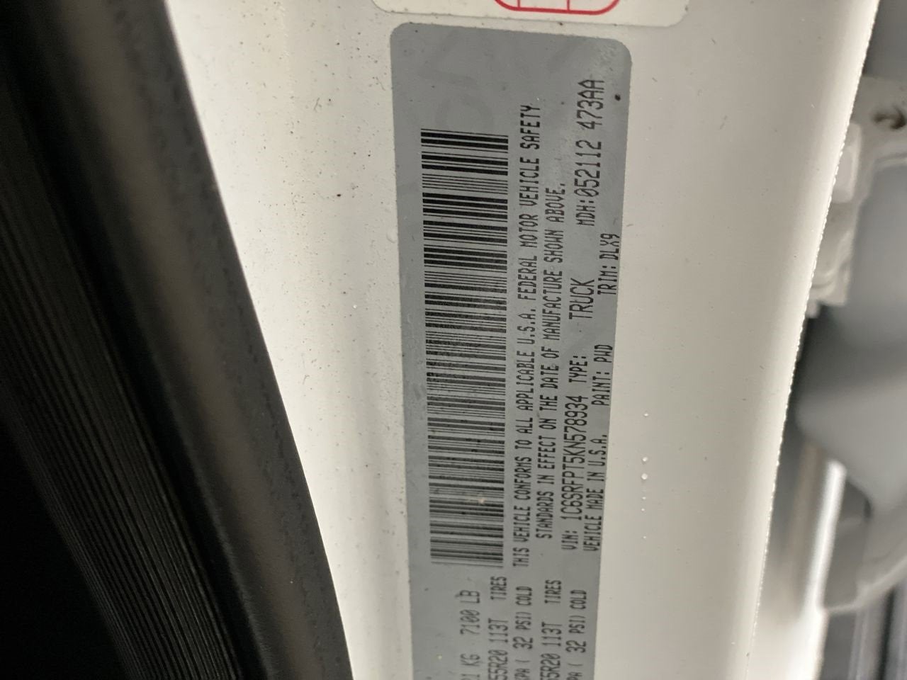 2019 RAM 1500 Limited