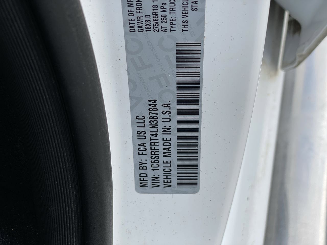 2020 RAM 1500 Laramie