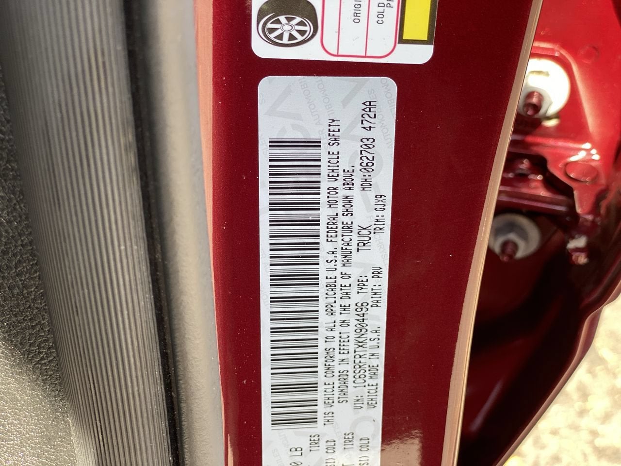 2019 RAM 1500 Laramie
