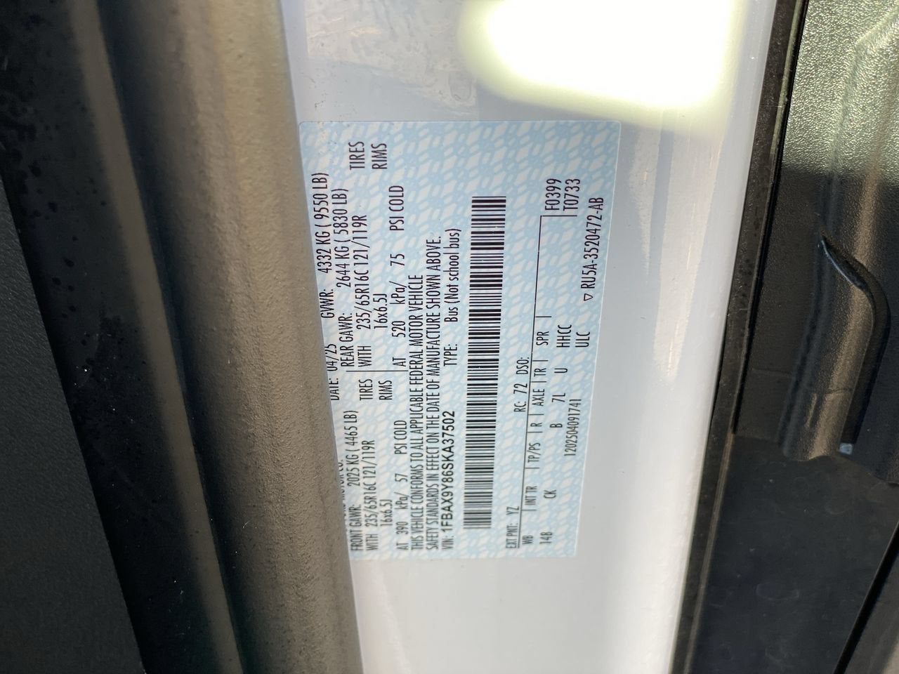2025 Ford Transit Passenger Wagon XL