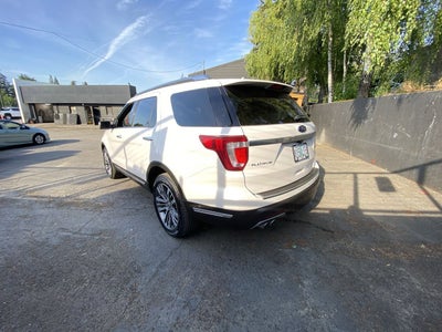 2018 Ford Explorer Platinum