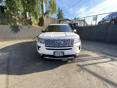 2018 Ford Explorer Platinum