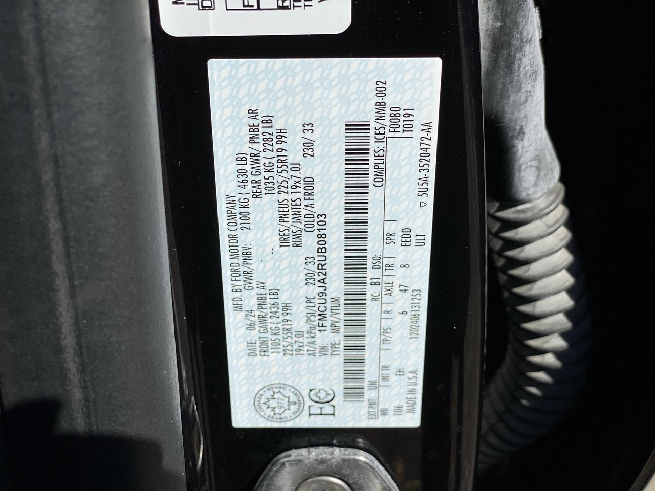 2024 Ford Escape Platinum