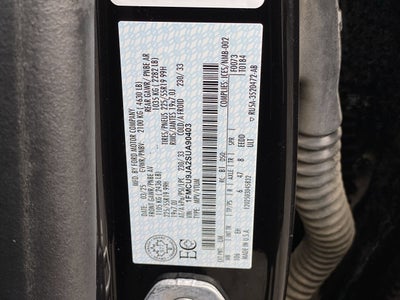 2025 Ford Escape Platinum