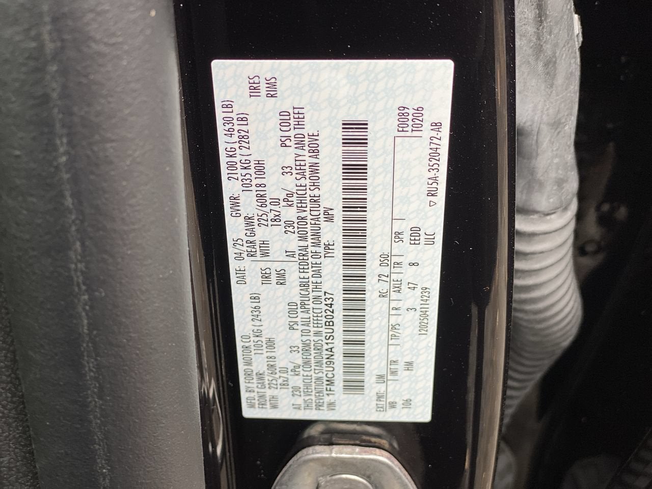 2025 Ford Escape ST-Line Select