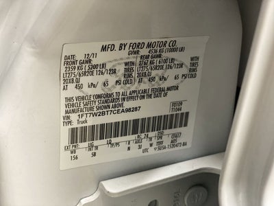 2012 Ford Super Duty F-250 SRW XL
