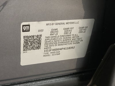 2023 Chevrolet Bolt EV 2LT