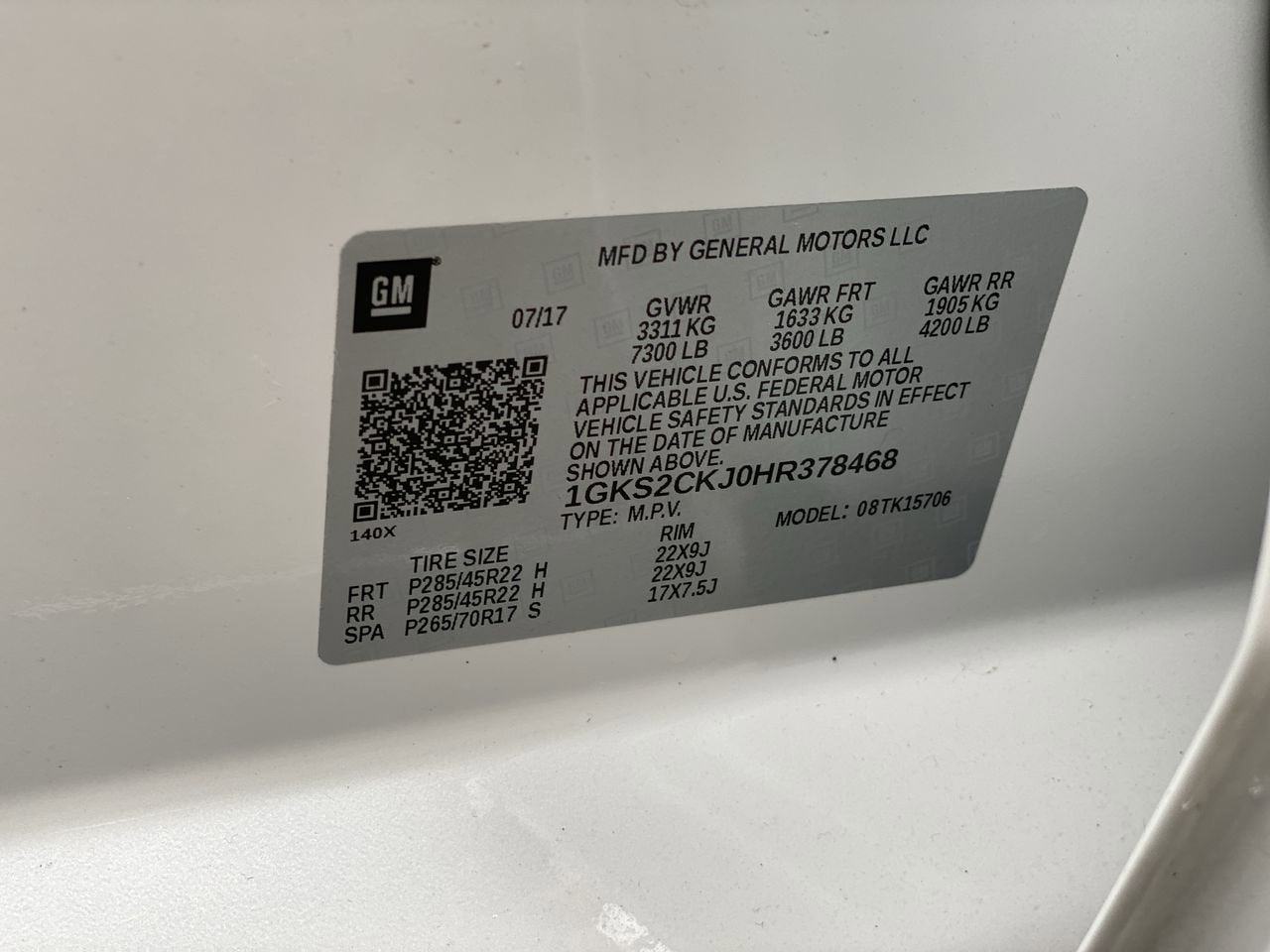 2017 GMC Yukon Denali