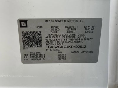 2019 GMC Yukon XL SLT