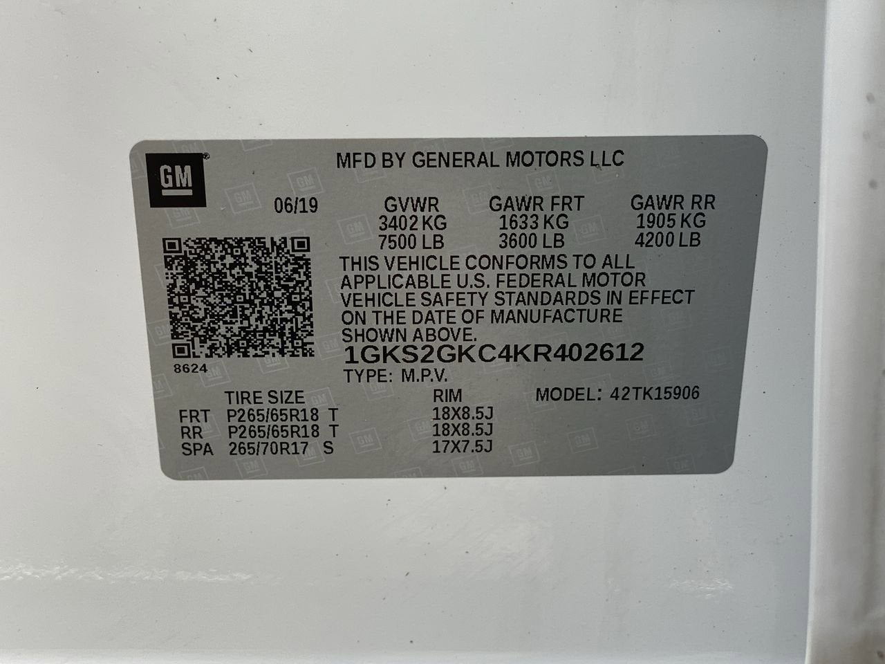 2019 GMC Yukon XL SLT