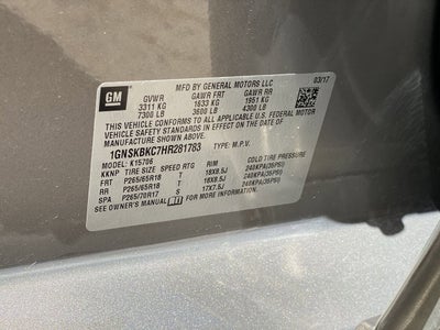 2017 Chevrolet Tahoe LT
