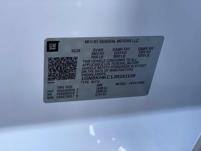 2018 Chevrolet Suburban LT