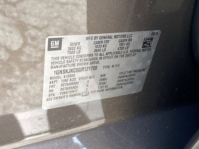 2016 Chevrolet Suburban LTZ