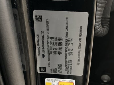 2022 Chevrolet Tahoe LT