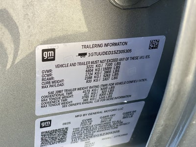 2025 GMC Sierra 1500 SLT