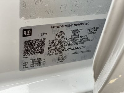 2025 GMC Sierra 1500 SLT