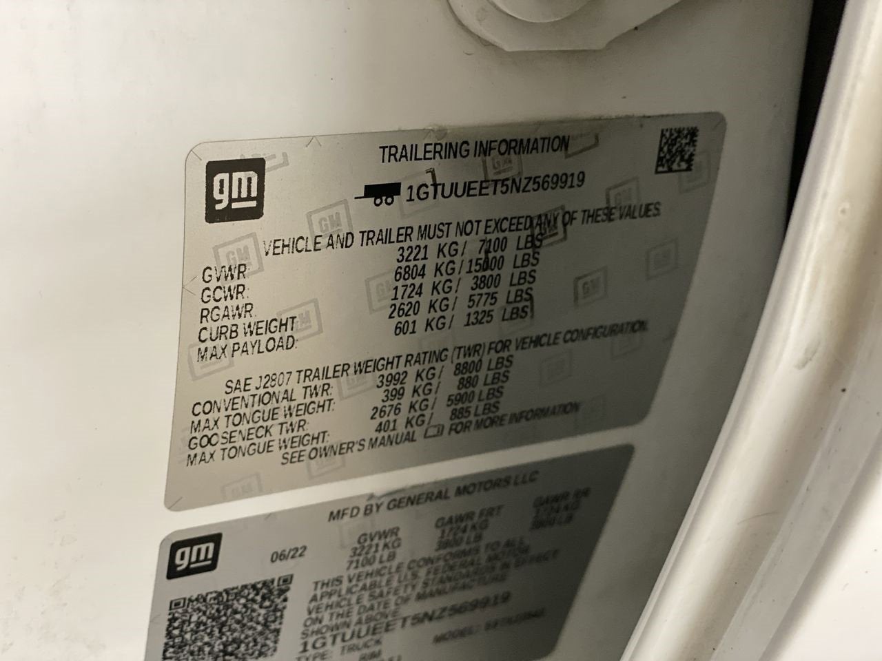 2022 GMC Sierra 1500 AT4