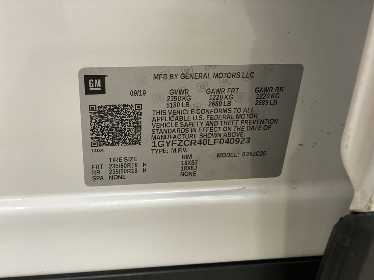 2020 Cadillac XT4 Premium Luxury