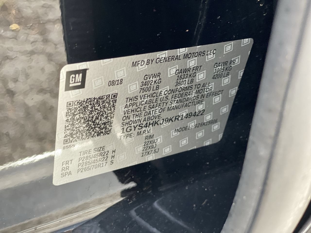 2019 Cadillac Escalade ESV Luxury