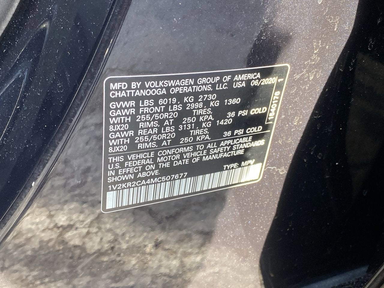 2021 Volkswagen Atlas 3.6L V6 SE w/Technology