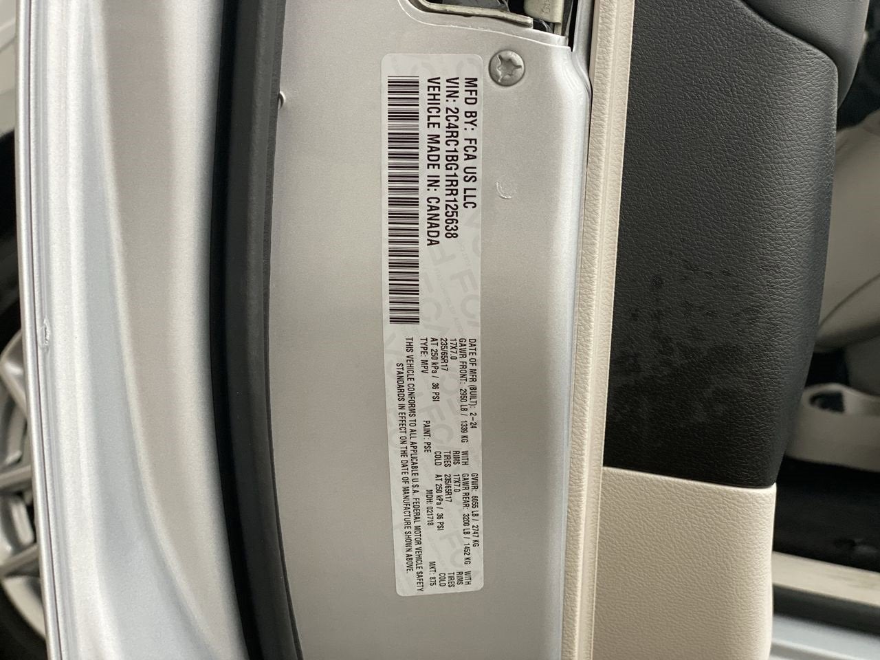 2024 Chrysler Pacifica Touring L