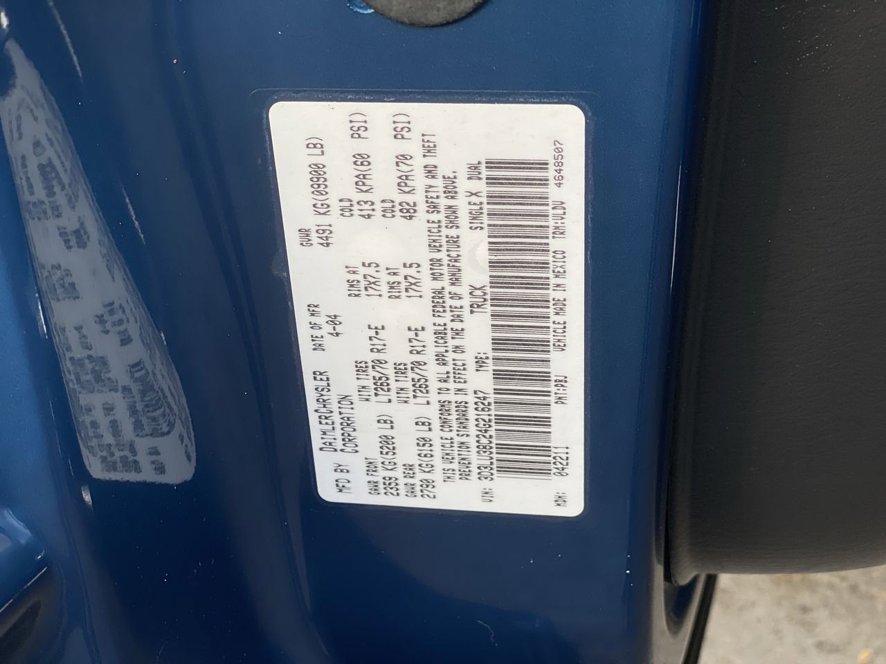 2004 Dodge Ram 3500 ST