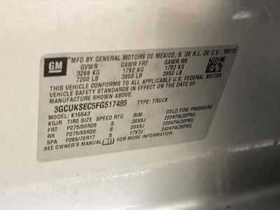 2015 Chevrolet Silverado 1500 LTZ