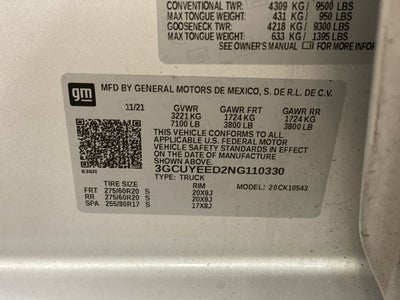 2022 Chevrolet Silverado 1500 LTD RST