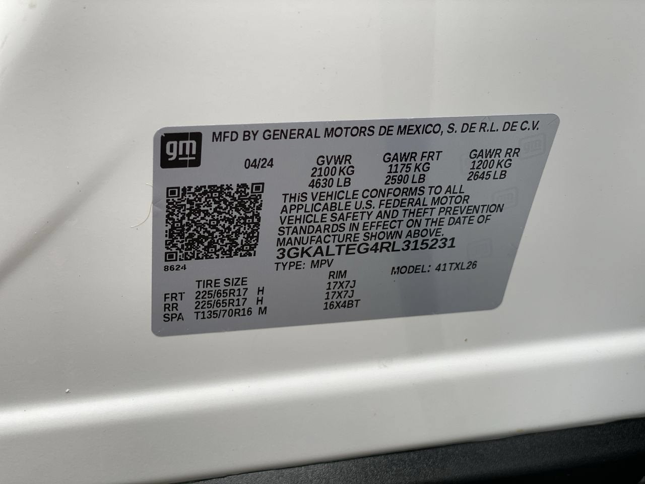 2024 GMC Terrain SLE