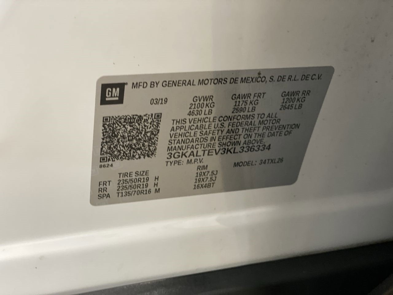 2019 GMC Terrain SLE