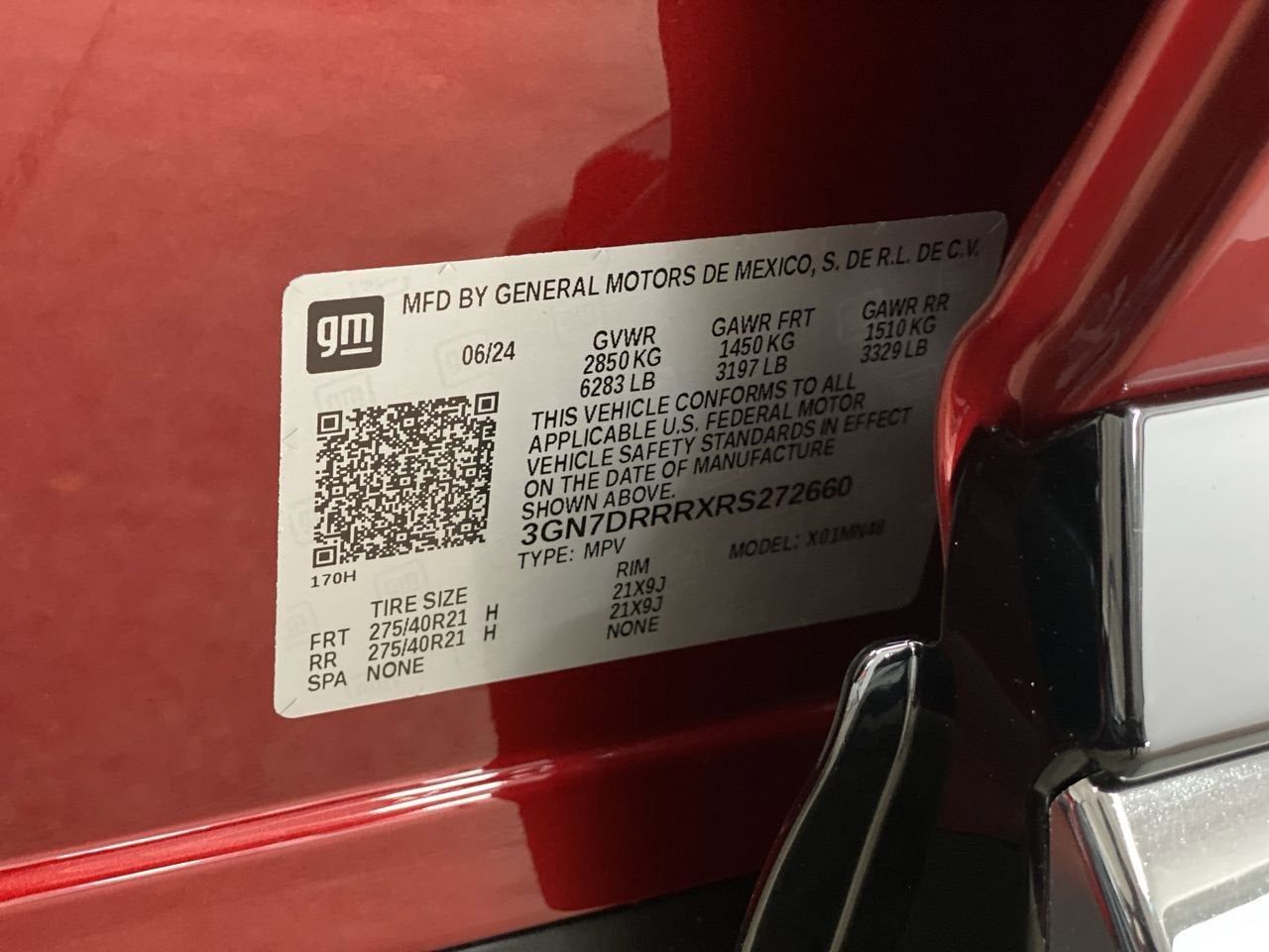 2024 Chevrolet Equinox EV 3RS