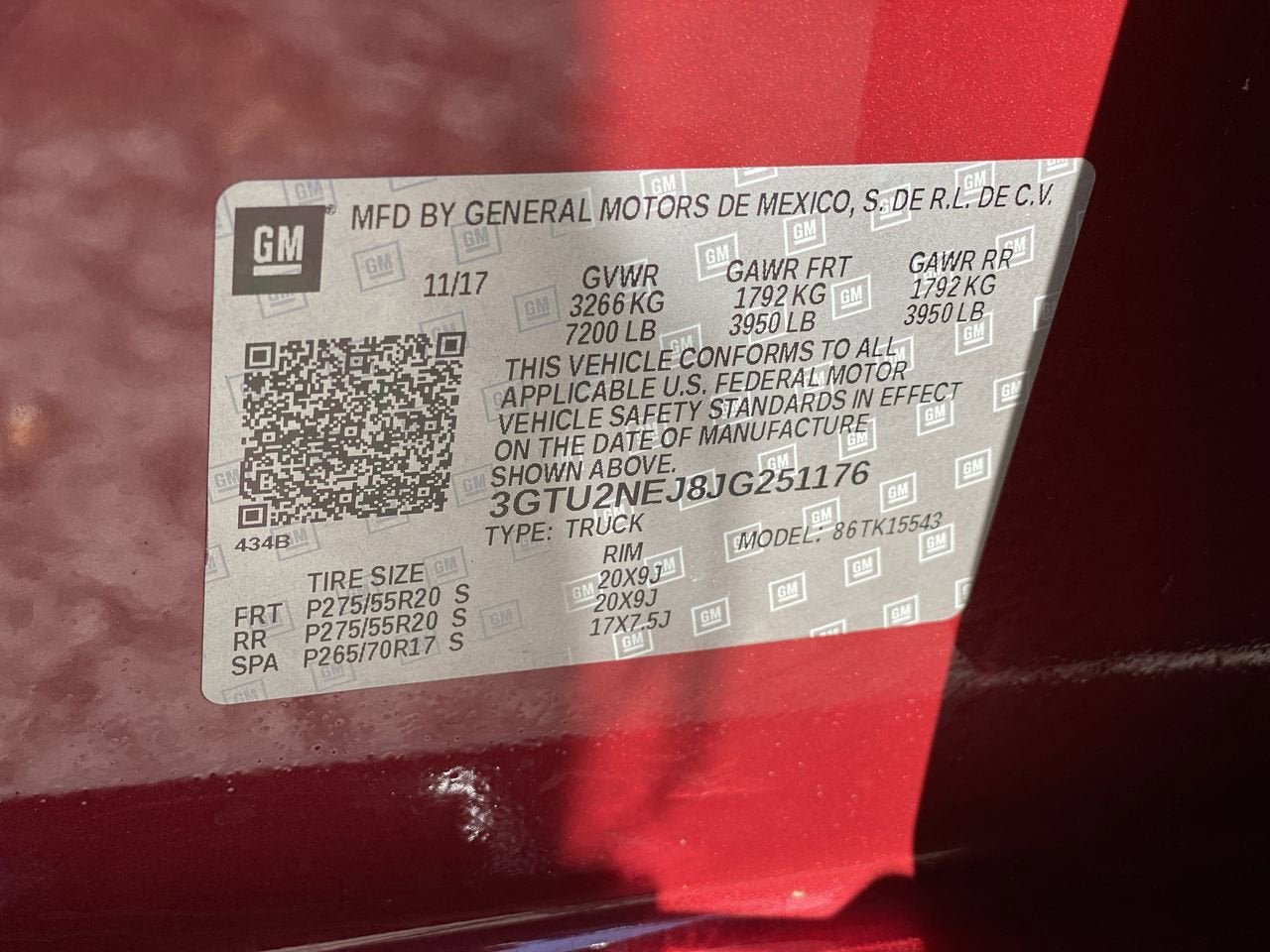 2018 GMC Sierra 1500 SLT