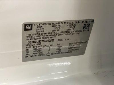 2015 GMC Sierra 1500 SLE