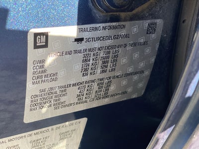 2020 GMC Sierra 1500 Elevation