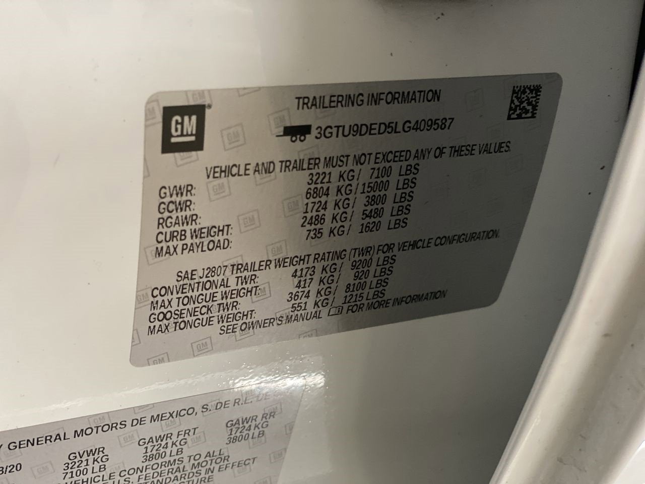 2020 GMC Sierra 1500 SLT