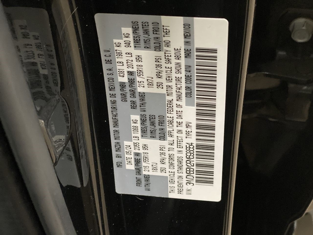 2024 Mazda Mazda CX-30 2.5 S Select Sport