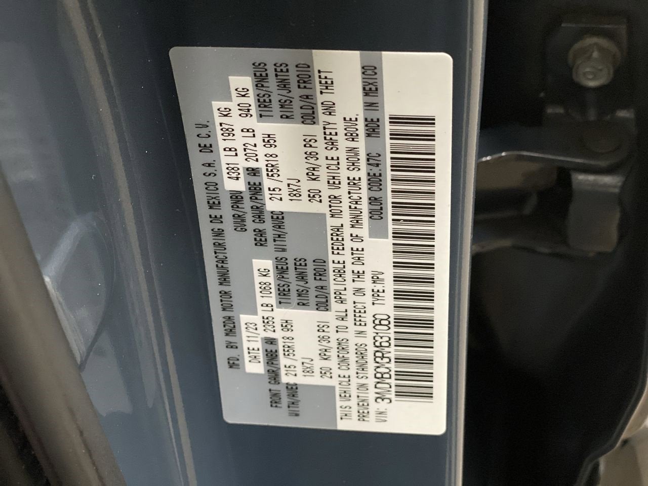 2024 Mazda Mazda CX-30 2.5 S Carbon Edition