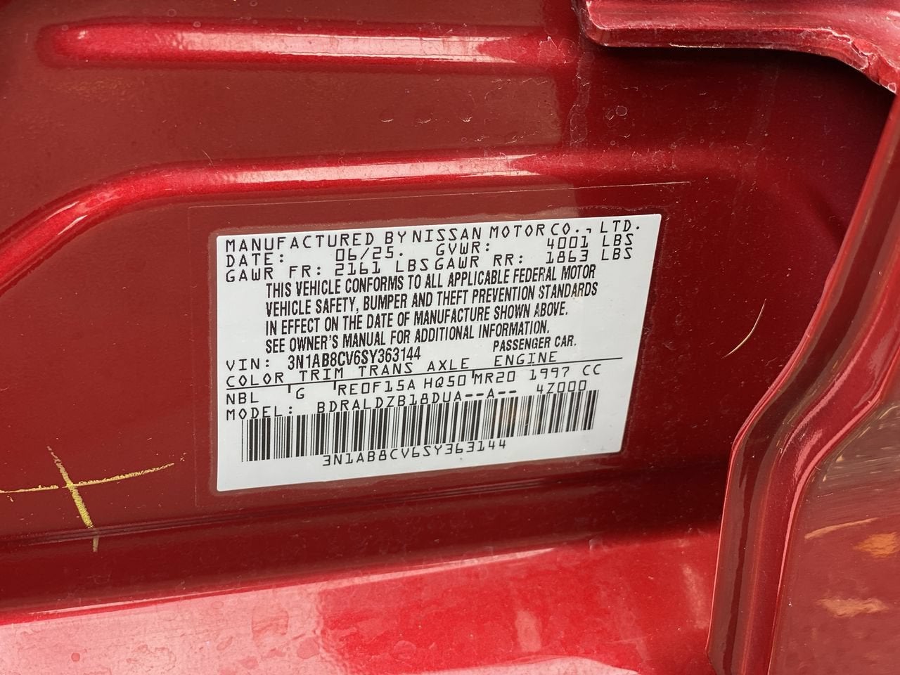 2025 Nissan Sentra SV