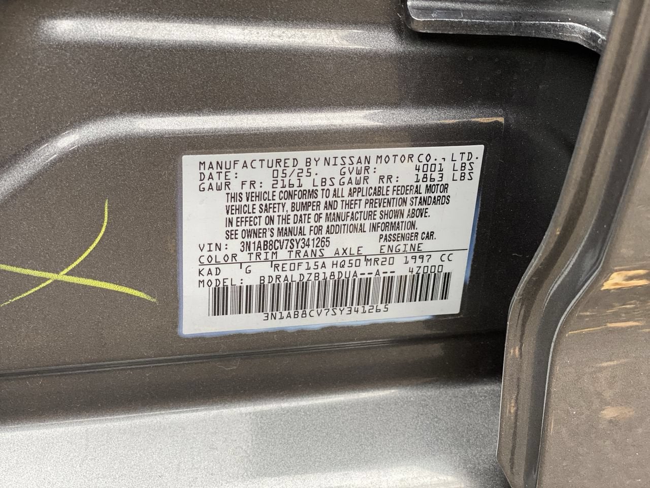 2025 Nissan Sentra SV