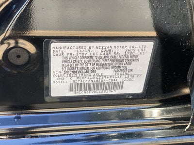 2020 Nissan Versa SV
