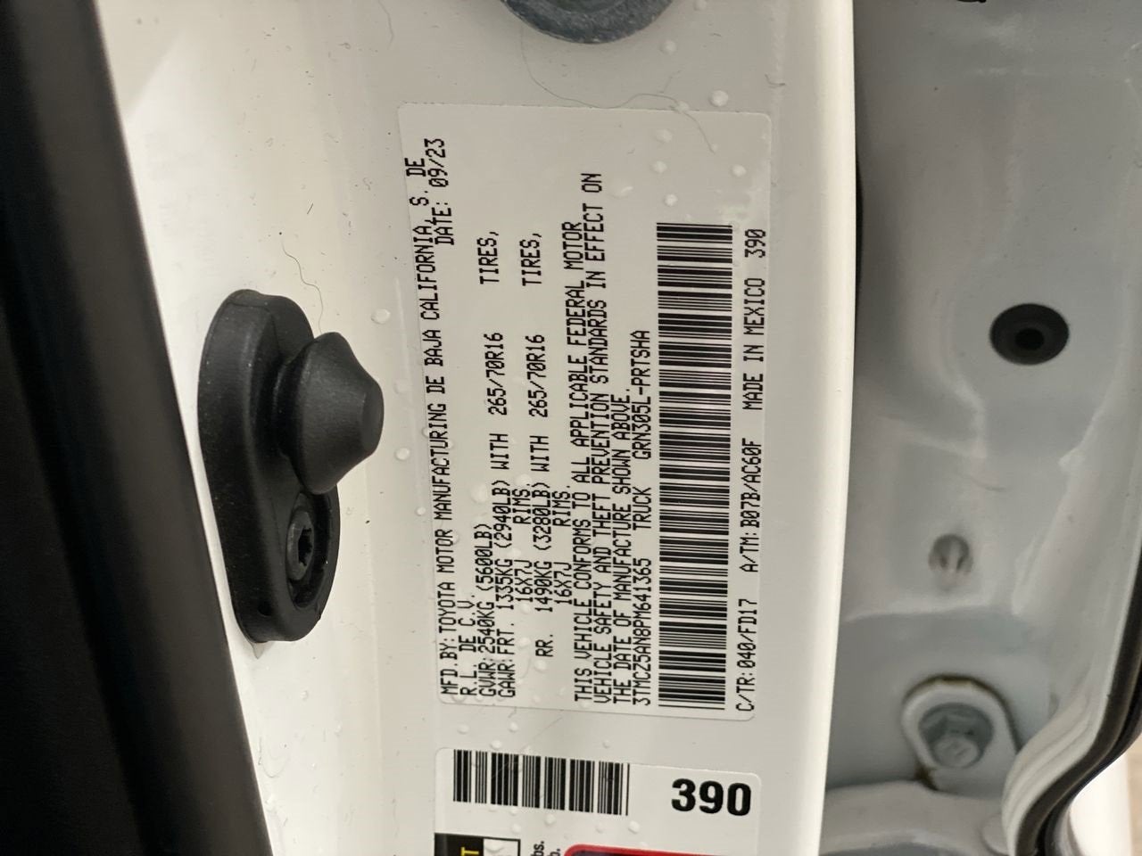 2023 Toyota Tacoma 4WD SR