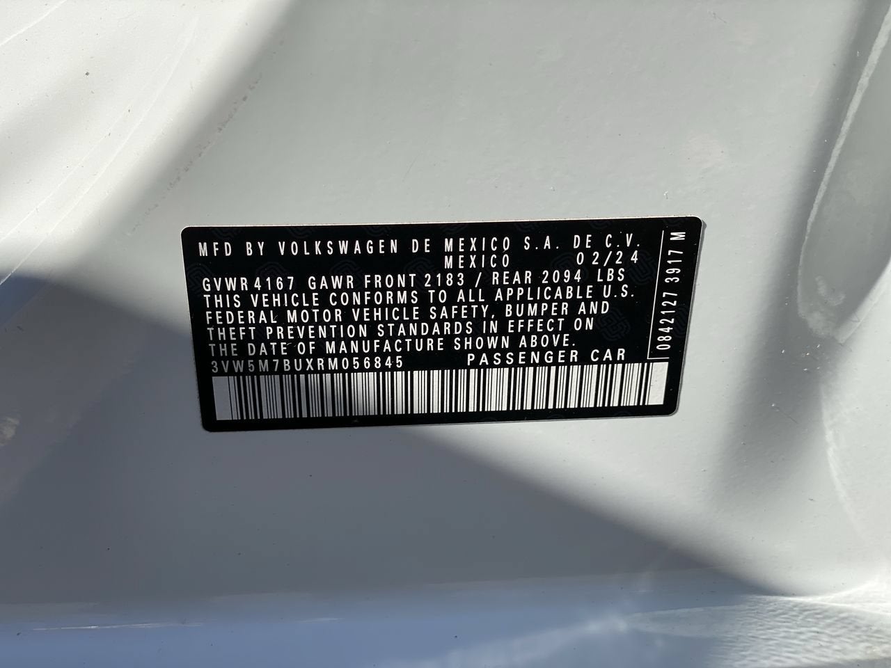 2024 Volkswagen Jetta S