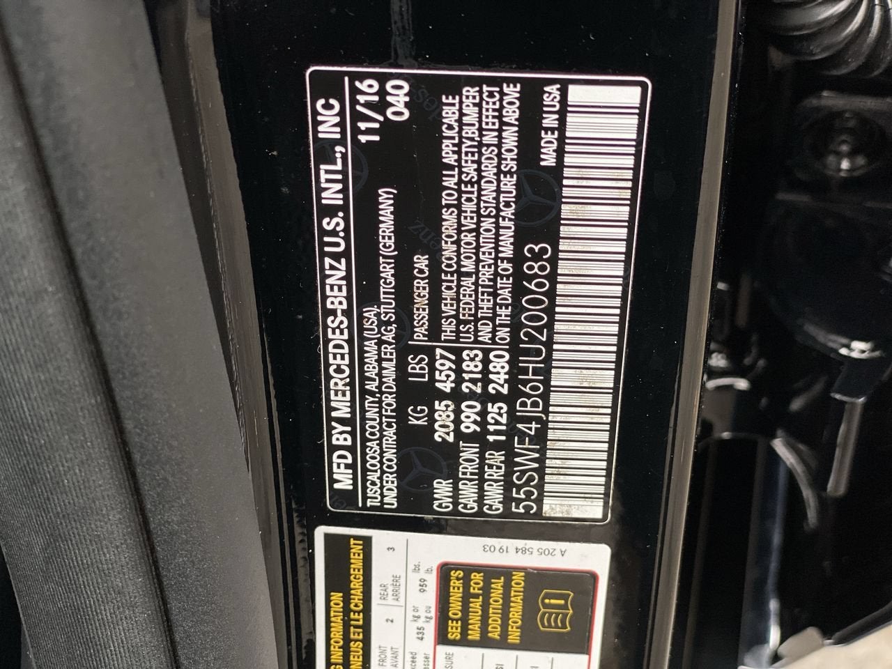 2017 Mercedes-Benz C-Class C 300