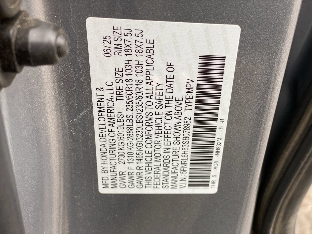 2025 Honda Odyssey EX-L