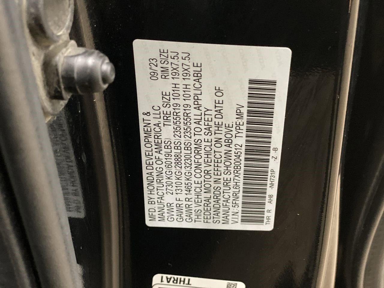 2024 Honda Odyssey Sport