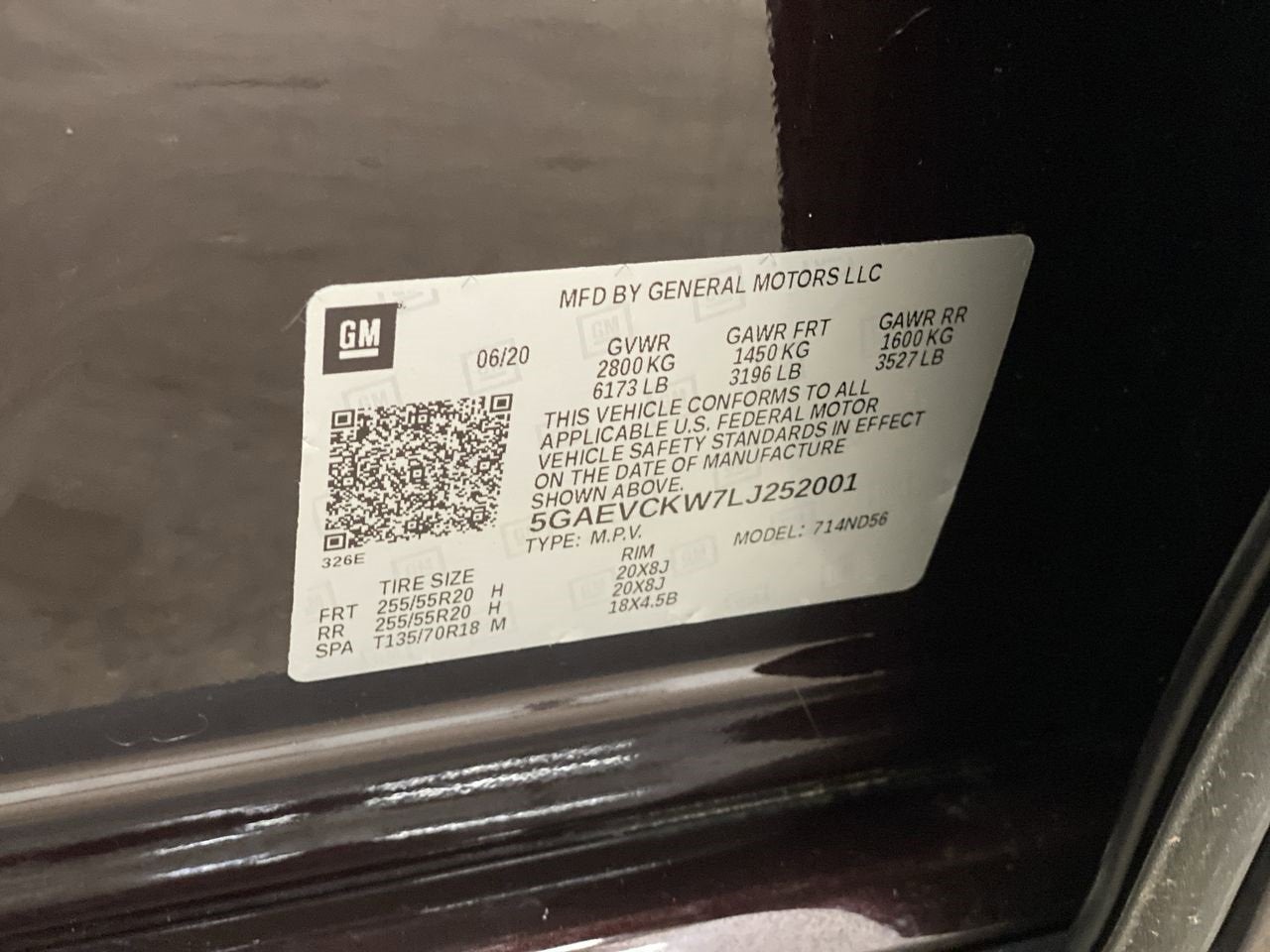 2020 Buick Enclave Avenir