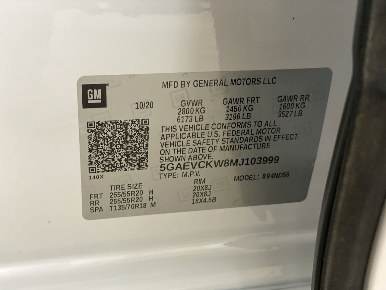 2021 Buick Enclave Avenir