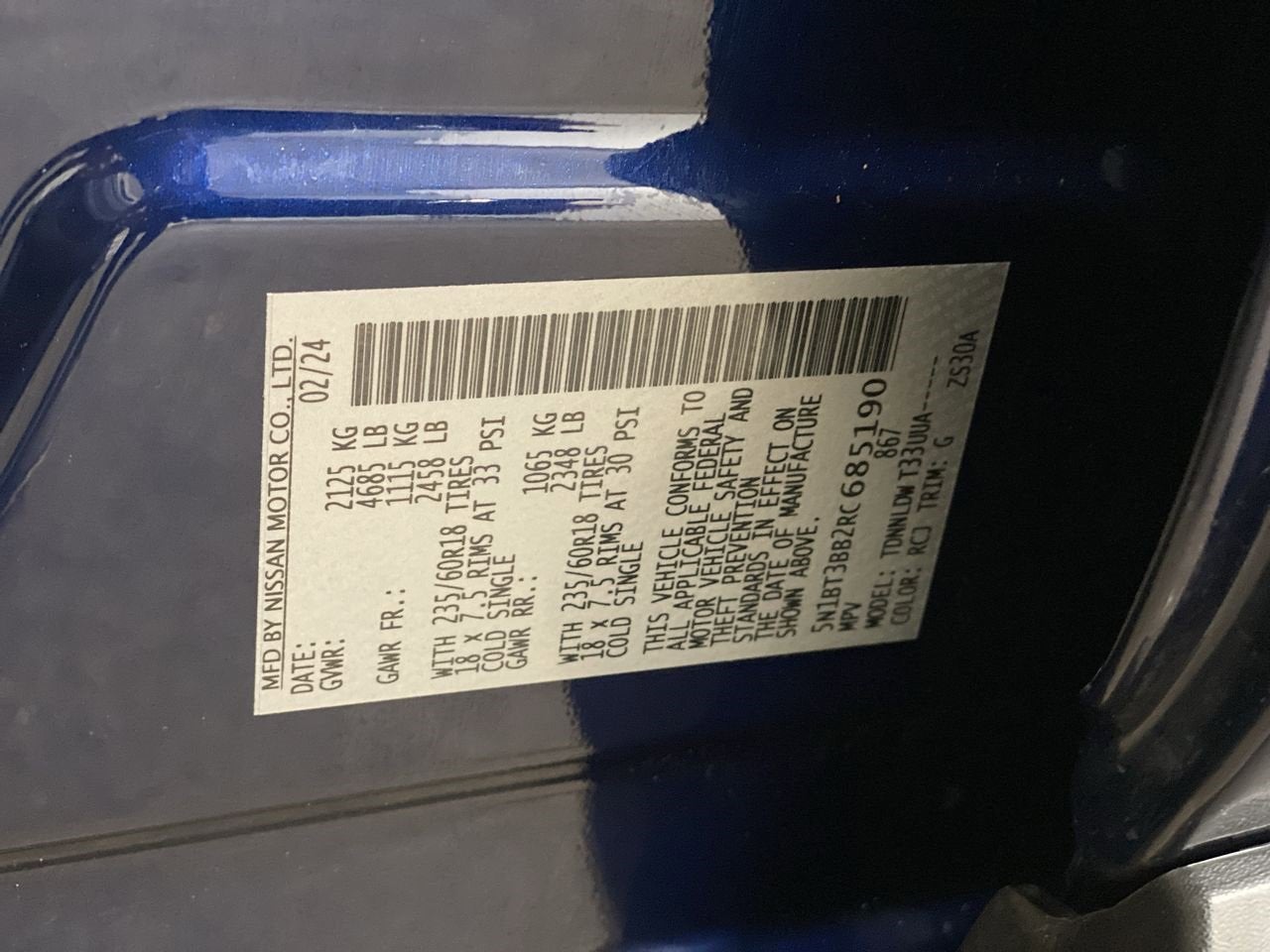 2024 Nissan Rogue SV