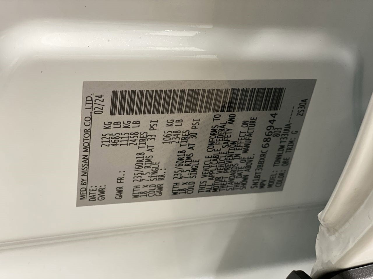 2024 Nissan Rogue SV