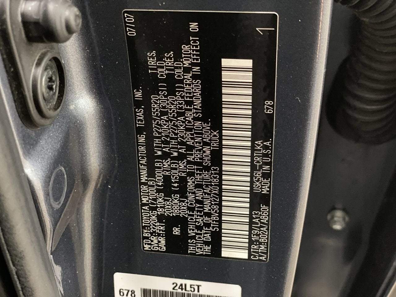 2007 Toyota Tundra LTD